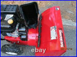 Gently used snow blower, 24 2 stage 179 cc Self Propelled No Rust Pick Up Only