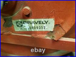 Gravely 38 Snowblower Attachment modified to 56 to fit Promaster 400 lift arms