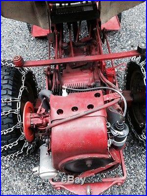 Gravely 430 RIde on Tractor with Snow Blower