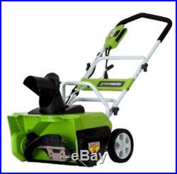 GreenWorks 12 Amp 20 Corded Snow Thrower 26032 Snow Thrower NEW