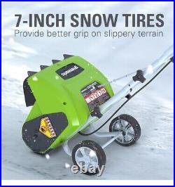 GreenWorks 26022 10 Amp 16-inch Corded Snow Shovel