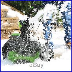 GreenWorks Pro 80V 20-Inch Cordless Snow Thrower 2Ah Battery & Charger In. New