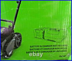 GreenWorks SNB401 Cordless SnowThrower 20'', BATTERY AND CHARGER NOT INCLUDED