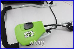 Greenworks 10 Amp 16 inch Corded Electric Snow Thrower 26022 Powerful Motor