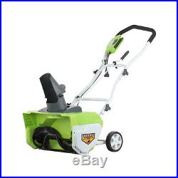 Greenworks 12 Amp 20 Electric Snow Thrower 26032 NEW