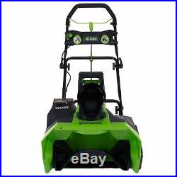 Greenworks 20-Inch 40V Cordless Snow Thrower, 4.0 AH Battery Included 26272