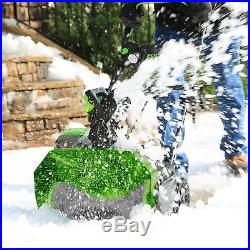 Greenworks 20-Inch 40V Cordless Snow Thrower, 4.0 AH Battery Included 26272