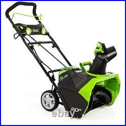 Greenworks 40V Brushless Motor Snow Blower with Battery and Charger (Used)
