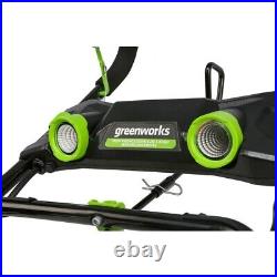 Greenworks 48V 20 in. Cordless Snow Blower 48SN20 with 4Ah Battery and Charger