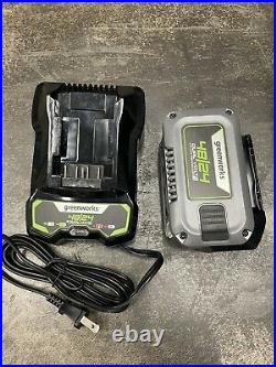 Greenworks 48V/24V 20 Brushless Snow Thrower With Battery and Charger 48SN20