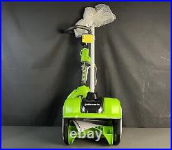 Greenworks GLSSN40120 40V 12 Cordless Snow Shovel Kit 2600702 New Open Box