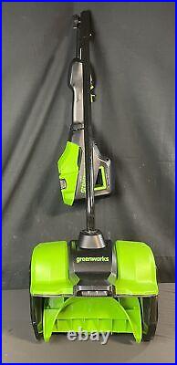 Greenworks PRO SS80L01 12 in. 80V Cordless Snow Shovel Tool Only Used