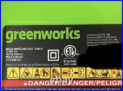 Greenworks PRO SS80L01 12 in. 80V Cordless Snow Shovel Tool Only Used
