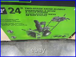 Greenworks Pro 24 80V Electric Two Stage Self Propelled Snow Blower SNB408