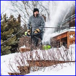 Greenworks Pro 2600602 12in Cordless Power Snow Shovel Multicolor