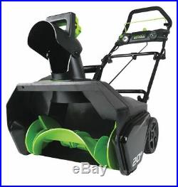 Greenworks Pro Snow Thrower, Electric, Clearing Path 20 Includes 80V Battery