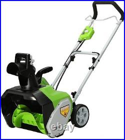 Greenworks SN40B00 40V 2 Cycle 16 Cordless Snow Blower, Tool Only, No Battery