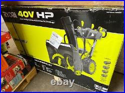 HD Cordless Electric Snow Blower 24in Self Propelled 2 Stage 4 Batteries Charger