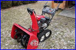 HONDA GAS HS 928 Two Stage 28 SELF PROPELLED TRACK DRIVE SNOWBLOWER