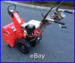 HONDA HS55 5.5HP 24 PATH 4-SPEED 2-STAGE HEAVY DUTY SNOWBLOWER ONLY 9HRS WOW