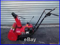 Honda Hs622 Snow Blower Thrower Track Drive 24 Wide Great Shape