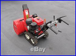 Honda 1132 Show Blower, Tracks, Hydrostatic Drive, 11HP, 32 Two Stage