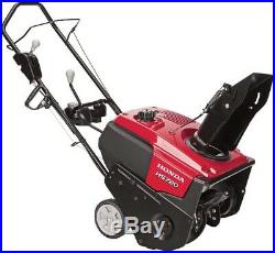 Honda 20 In Gas Snow Blower Single-Stage Electric Start Self-Propelled
