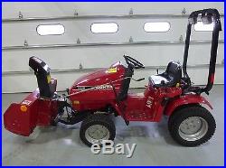 Honda 5518A4 Tractor With 2 Stage Snow Blower Model# SB800A