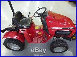 Honda 5518A4 Tractor With 2 Stage Snow Blower Model# SB800A