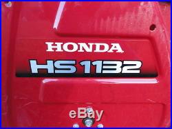 Honda HS1132 Snowblower with Tracks