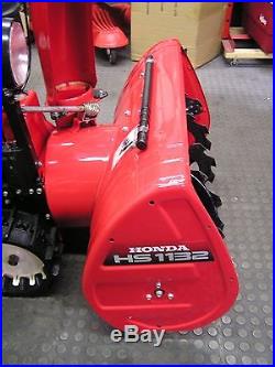 Honda HS1132 electric start and track drive 2 stage snow blower