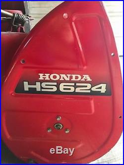 Honda HS624 Snow Blower, Self-Propelled, Light Use, Great Condition