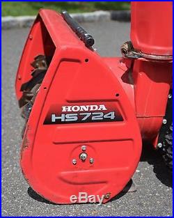 Honda HS724 snowblower, two stage, gas, excellent condition