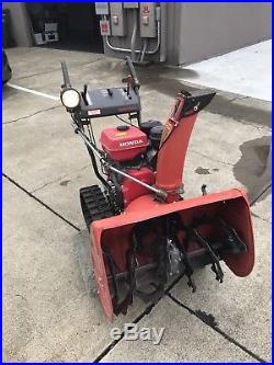 Honda HS928 28 Wide Track Drive 2-Stage Snow Blower Thrower, HSS928AAT-SD