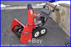 Honda HS928 Two Stage Track Drive Hydrostatic Snow Blower NY NJ CT MINT