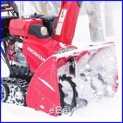 Honda HSS1332AATD 389cc 32-Inch Two-Stage Track Drive Electric Drive Snow Blower