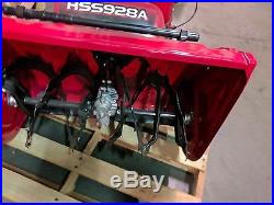 Honda HSS928A hydrostatic track drive snowblower 28 2 stage gas
