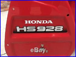 Honda HS 928 Snow blower