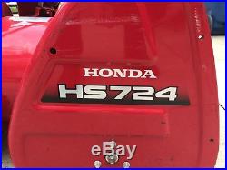 Honda Hs724 Snowblower
