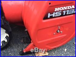 Honda Snowblower HS1132 11HP 32 Track Drive Snow Blower MA