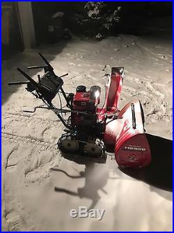 Honda Snowblower HS928 snow blower Track Tracked Hydrostatic 9hp 28