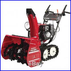 Honda Two Stage 28 Self Propelled Track Drive Snowblower Snow Thrower HS928TA