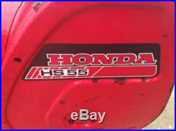 Honda hs55 snowblower
