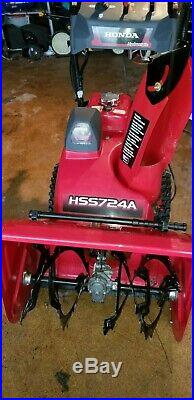 Honda stage 2 snowblower HSS724A