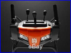 Husqvarna ST224P 208cc 24 Two Stage Snow Thrower Electric Start Power Steering