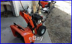 Husqvarna ST224 208cc Two Stage Snow Blower Electric Start Heated Grips