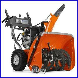 Husqvarna ST327P 27 291cc Two Stage Electric Start Snow Blower Thrower with Tires