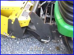 JOHN DEERE 47 QUICK HITCH SNOW BLOWER ATTACHMENT With X SERIES SUBFRAME HITCH