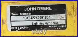 John Deere 42 Snow Blower