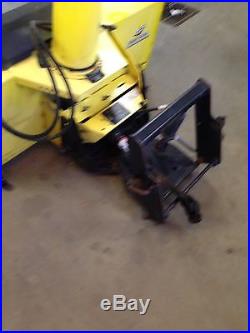 John Deere 47 2 stage snow blower attachment With Quick Hitch 4 JD 420 Or 430